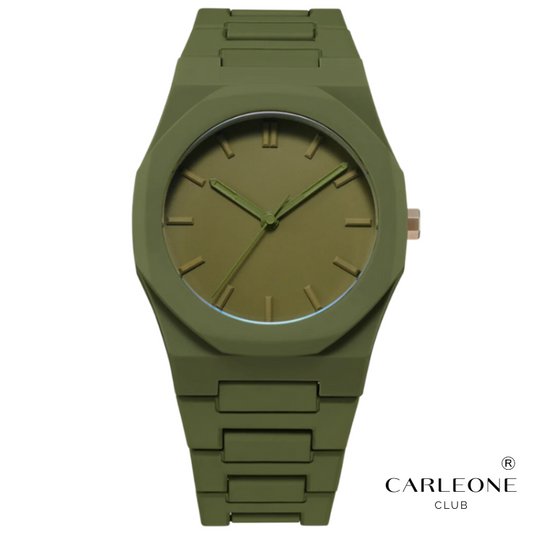 Relógio em Policarbonato Carleone Árabe Noir