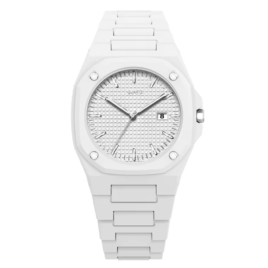 Relógio Árabe Noir Carleone Octagonal